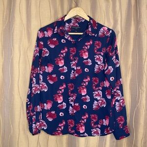 Banana Republic Floral Blouse [Small]